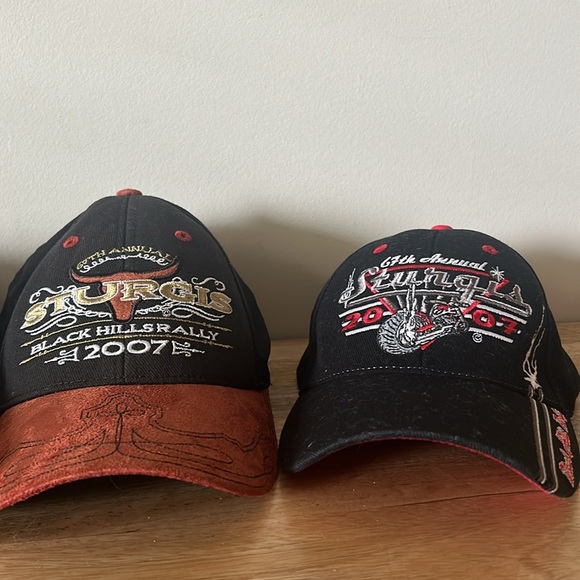 Vintage Sturgis Rally hats - Picture 3 of 5